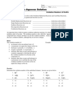 Oxidation Numbers Practice 2 