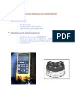 Calibracion de Transmisor de Temperatura (K)