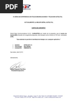Carta de Garantia PC  Factura  Informática
