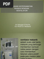 Askep Pada Pasien DG Pemakaian Ventilator - Ari