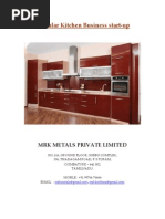 Modular Kitchen Business Start Up in India