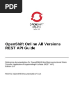 OpenShift Online 2.0 REST API Guide en US