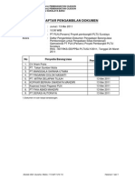 Daftar Pengambilan Dokumen