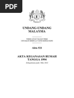 Akta 521 - Akta Keganasan Rumah Tangga 1994