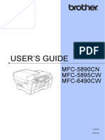 Brother 6490CW User's Guide