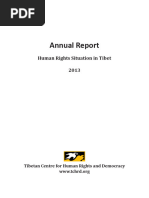 Download 2013 Annual Report Human Rights Situation in Tibet by Tibetan Centre for Human Rights and Democracy SN200837998 doc pdf