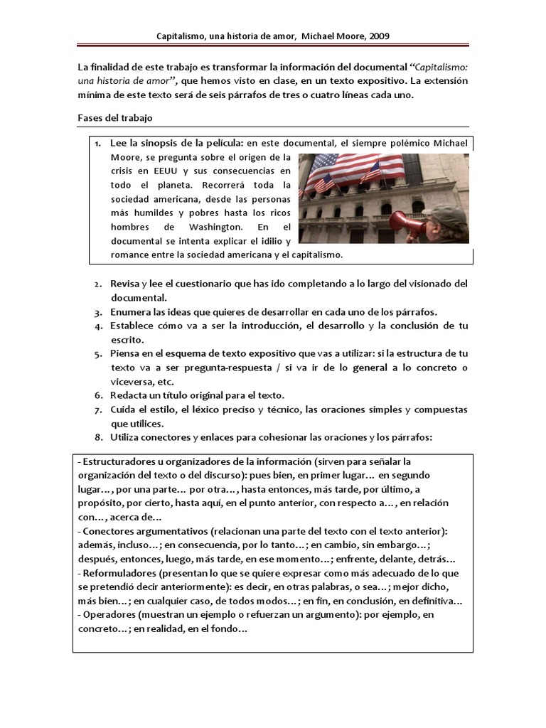 Capitalismo, Una Historia de Amor PDF Capitalismo Documental