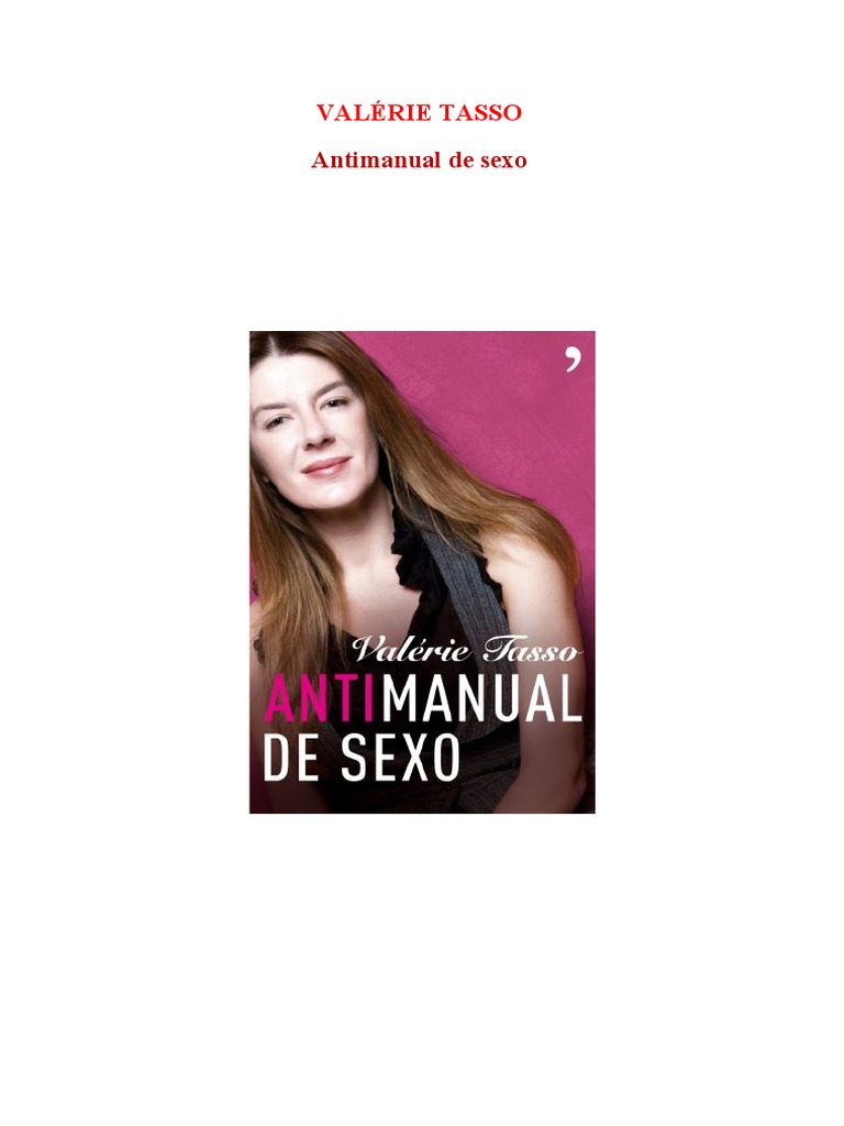 Antimanual de Sexo PDF Relaciones sexuales La sexualidad humana