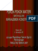 Download MANAJEMEN KONSTRUKSI by Sinyo Aqito SN200838797 doc pdf