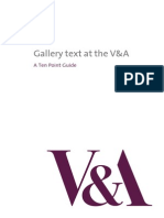 Gallery Text Writing Guide Updated