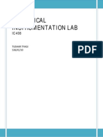 Biomedical Instrumentation Lab: Tushar Tyagi 536/IC/10