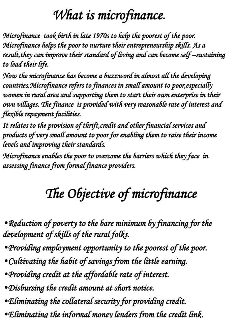 Research proposal on ruska in microfinance picture