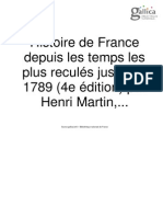 Histoire de France Henri Martin Tome 6