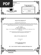 CONTOH undangan umrah