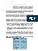 Flow Pattern in Horizontal Tube
