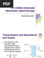UV Vis Lecture