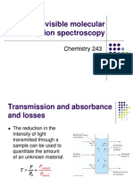 UV-Vis Molecular Absorption Spectroscopy Guide