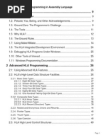 Windows Programming in Assembly Language