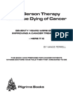 Gerson Therapy for Those Dying of Cancer