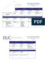 VA 2014 Provisional Programme