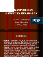 Mekanisme Dan Gangguan Kesadaran