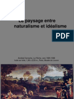 Le Paysage Entre Naturalisme Et Idéalisme