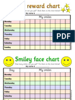 My Smiles Day: How Many Stars Can You Get? Stick Them On The Chart Below!