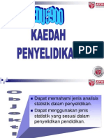 Kuliah 12 Analisis Deskriptif Dan Inferensi