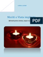 Meriti o Viata Implinita