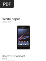 Download SONY Xperia z1 Compact Whitepaper by icpvarad SN200887478 doc pdf