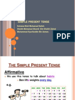 Simple Present Tense