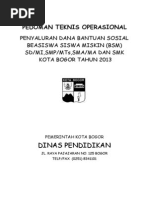 Download Draf Juknis Bsm Kota Bogor 2013-1 by Smk Yak SN200893072 doc pdf
