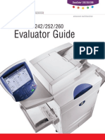 Evaluator Guide: Docucolor 242 / 252 / 260