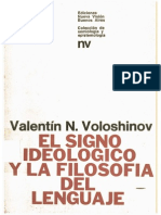 Voloshinov - El signo ideológico y la filosofía del lenguaje..pdf