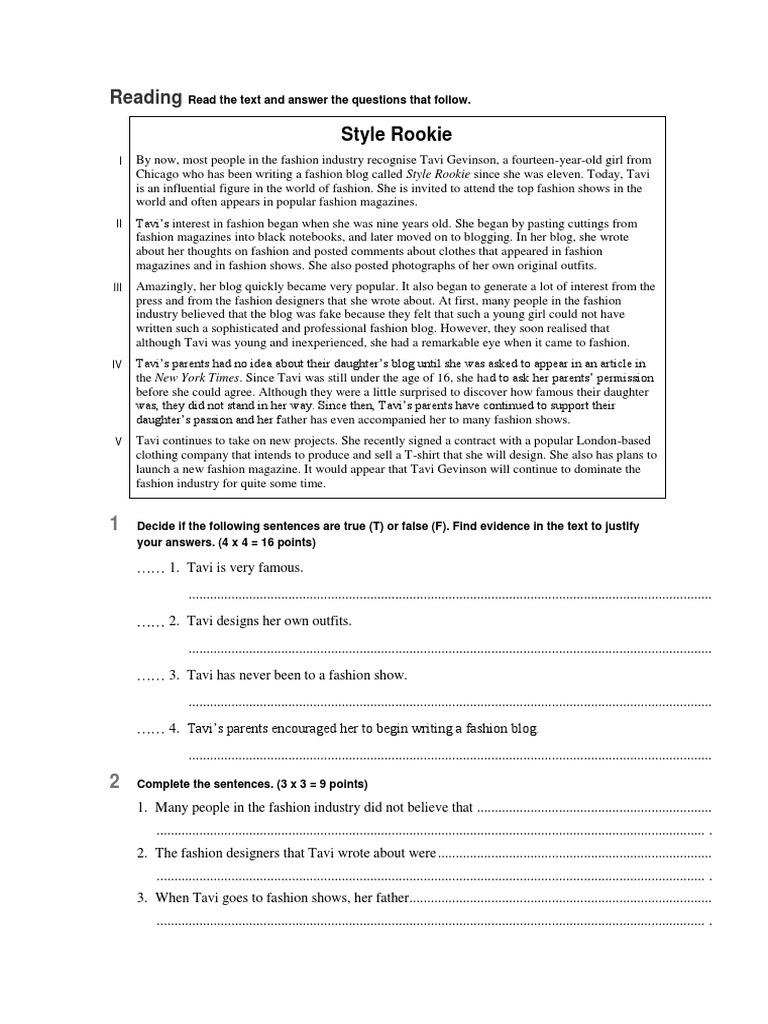 Readings with answers_1º Bachillerato Headphones Homelessness