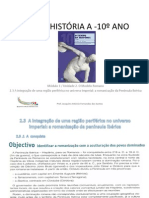 2.3 A romanização da Península Ibérica