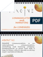 Communication and Marketing For Companies