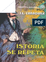 Caragiale Luca Ion - Istoria Se Repeta (Cartea)