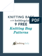 9 Free Knitted Bag Patterns