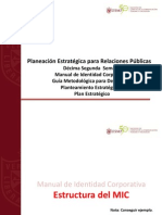 Décima Segunda Semana 2013 - II Planteamiento II Plan Estratégico de Relaciones Públicas