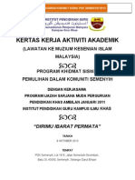 Kertas Kerja Akademik (Lawatan) Real