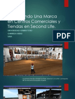 Recorriendo Una Marca en Centros Comerciales y Tiendas de Second Life