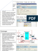 SAP Contracts For Exchanges