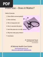 Penis Size - Does It Matter ?