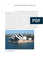 Evaluating The Sydney Opera House Building Construction Project (A MSC Academic Essay) MSC)