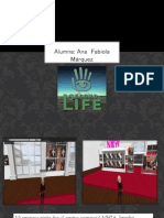 Recorrido en Secondlife