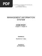 Management Information System - Case Study