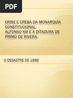 Crise da resturación e ditadura de Primo..pptx