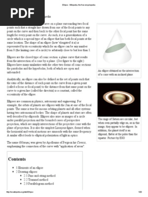 Ellipse -