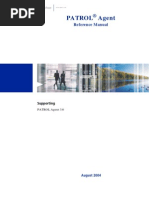 Download Patrol Agent Reference Manual by kleinfr SN20100772 doc pdf